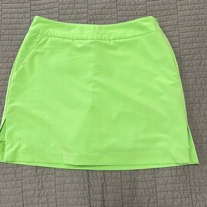 Izod G-FLEX green golf skort-size 6.